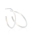 "Edge" Hoop Earrings 20mm