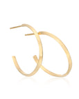 "Edge" Hoop Earrings 20mm