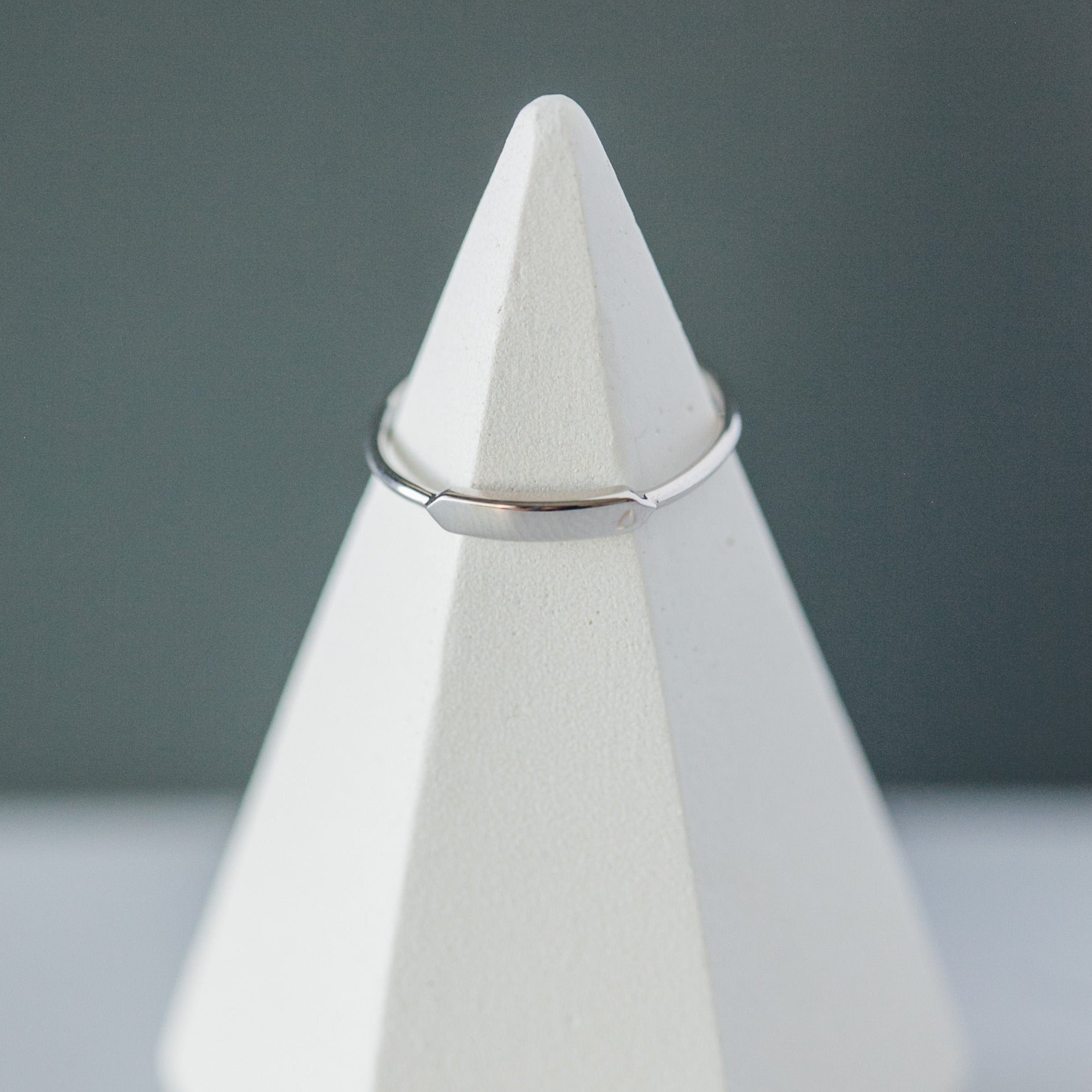 Stackable "ID" Ring