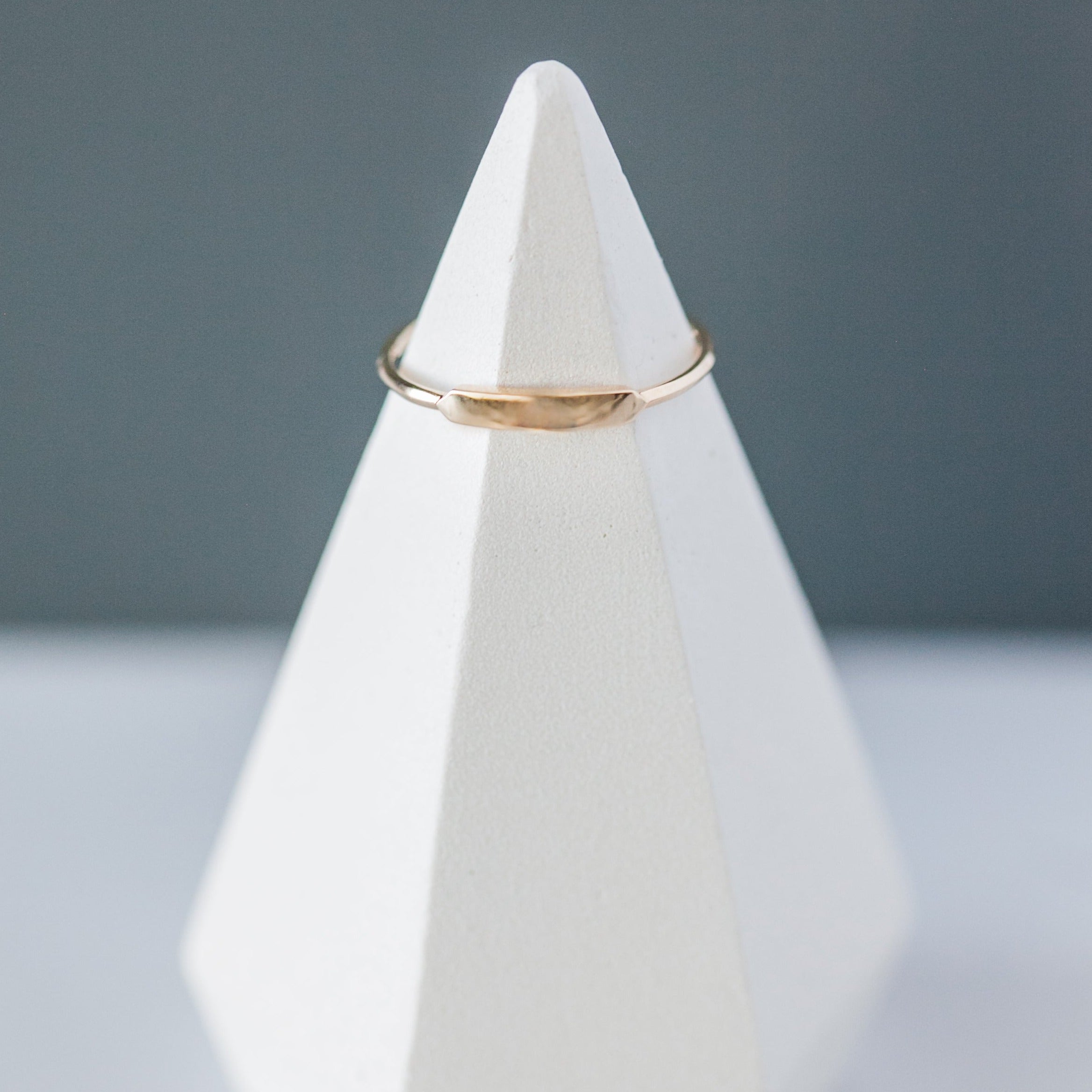 Stackable "ID" Ring