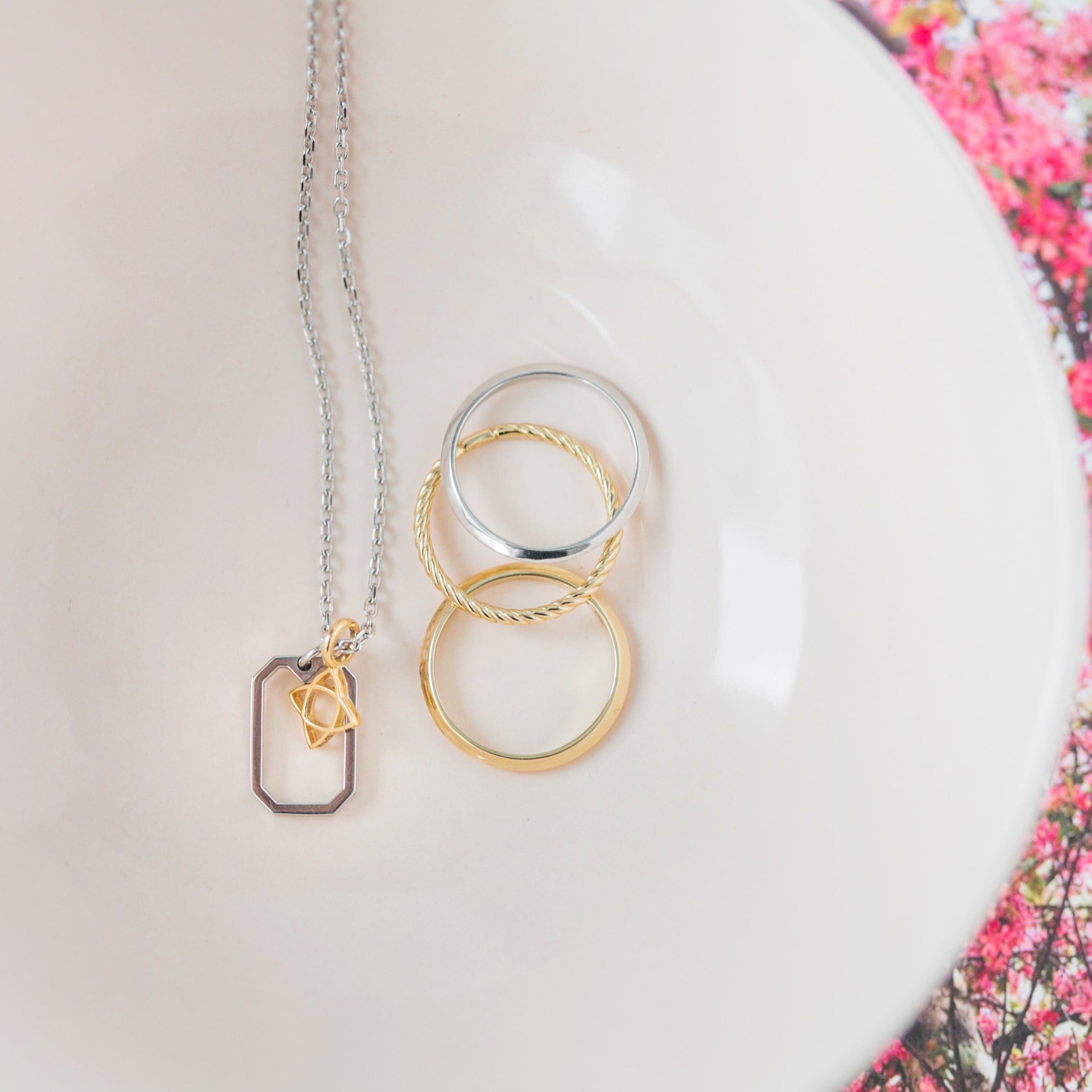 Stackable "Twisted" Ring