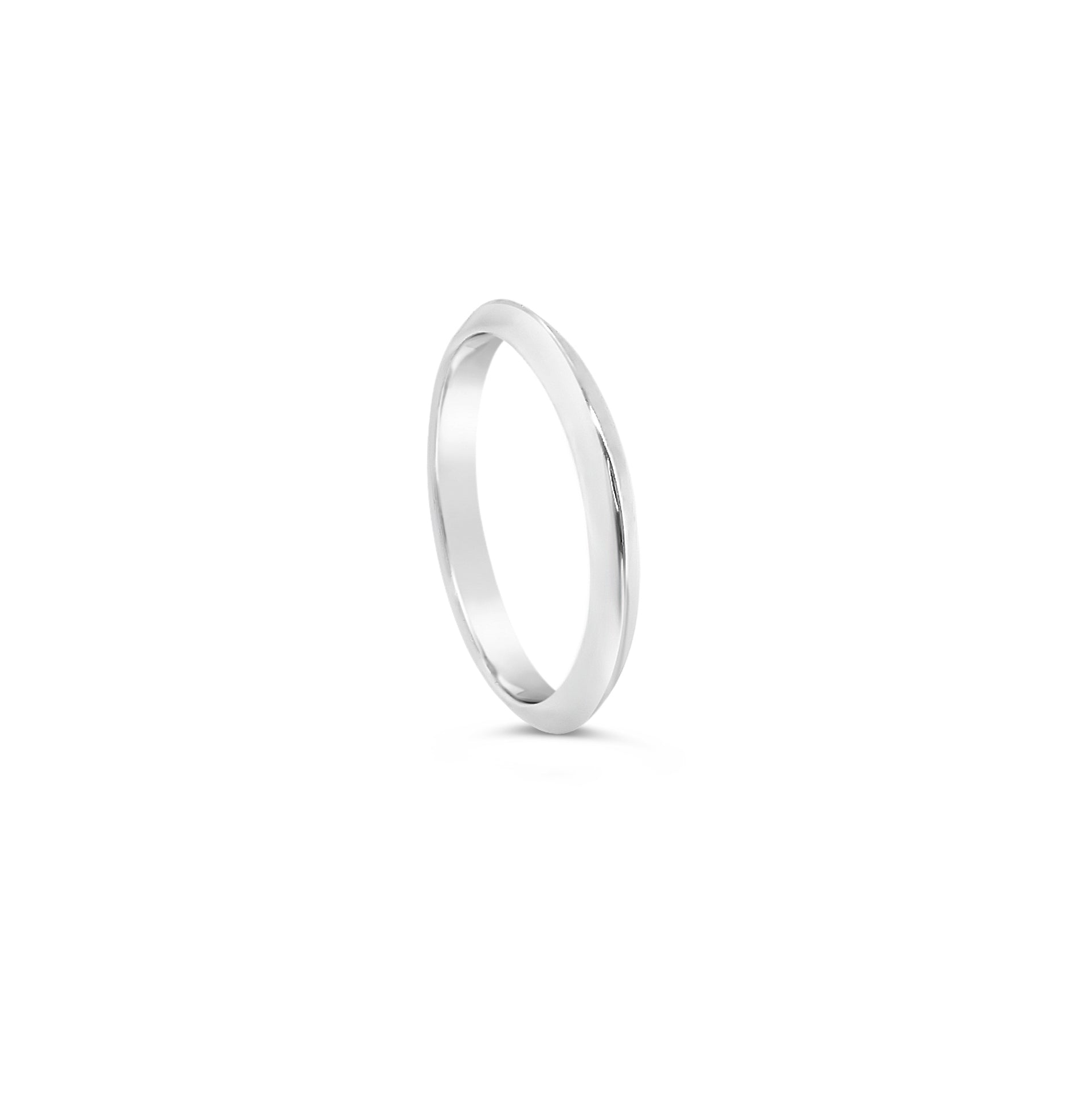 Stackable Knife-Edge Ring | Crystalyn Aucoin Fine Jewelry – CAJ