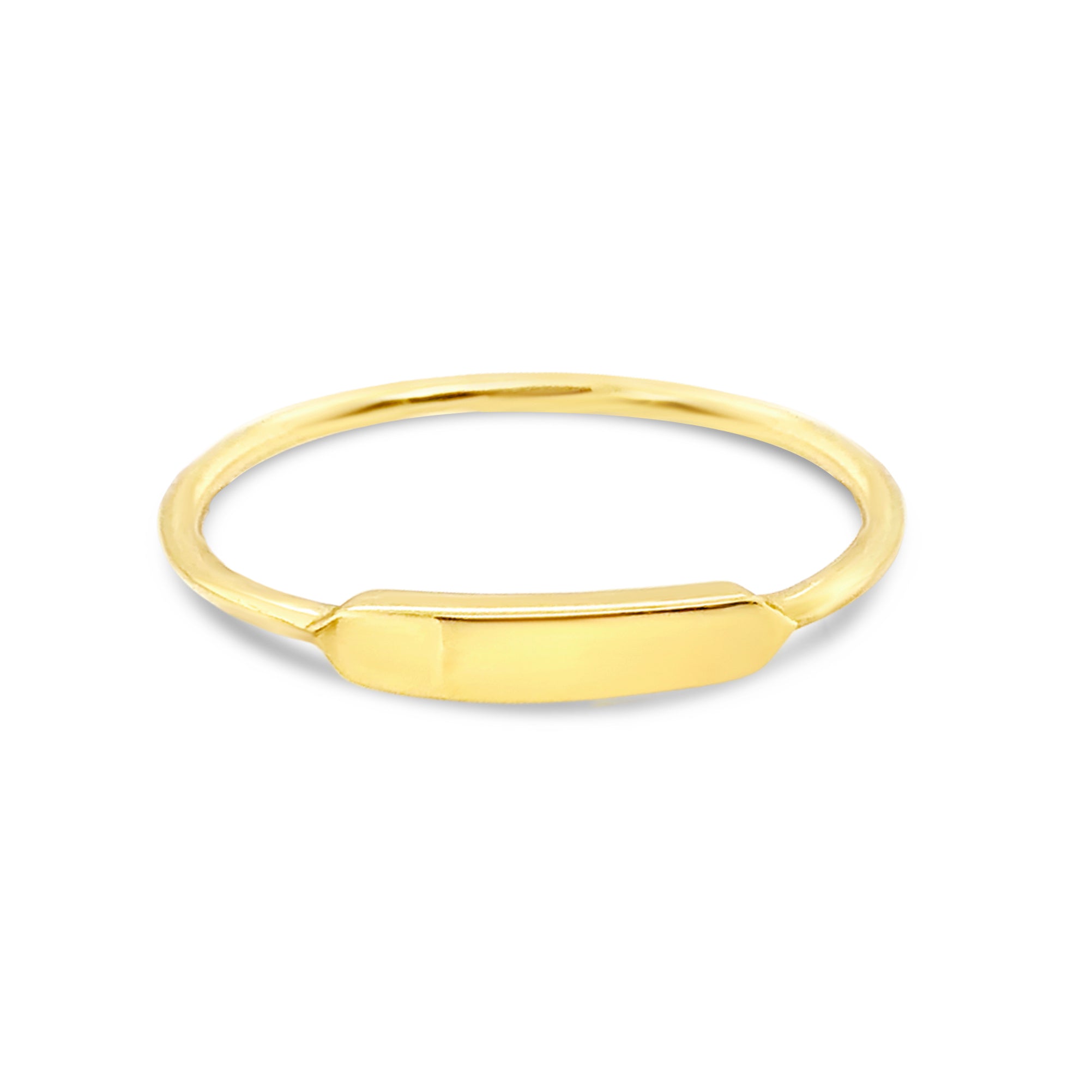 Stackable "ID" Ring