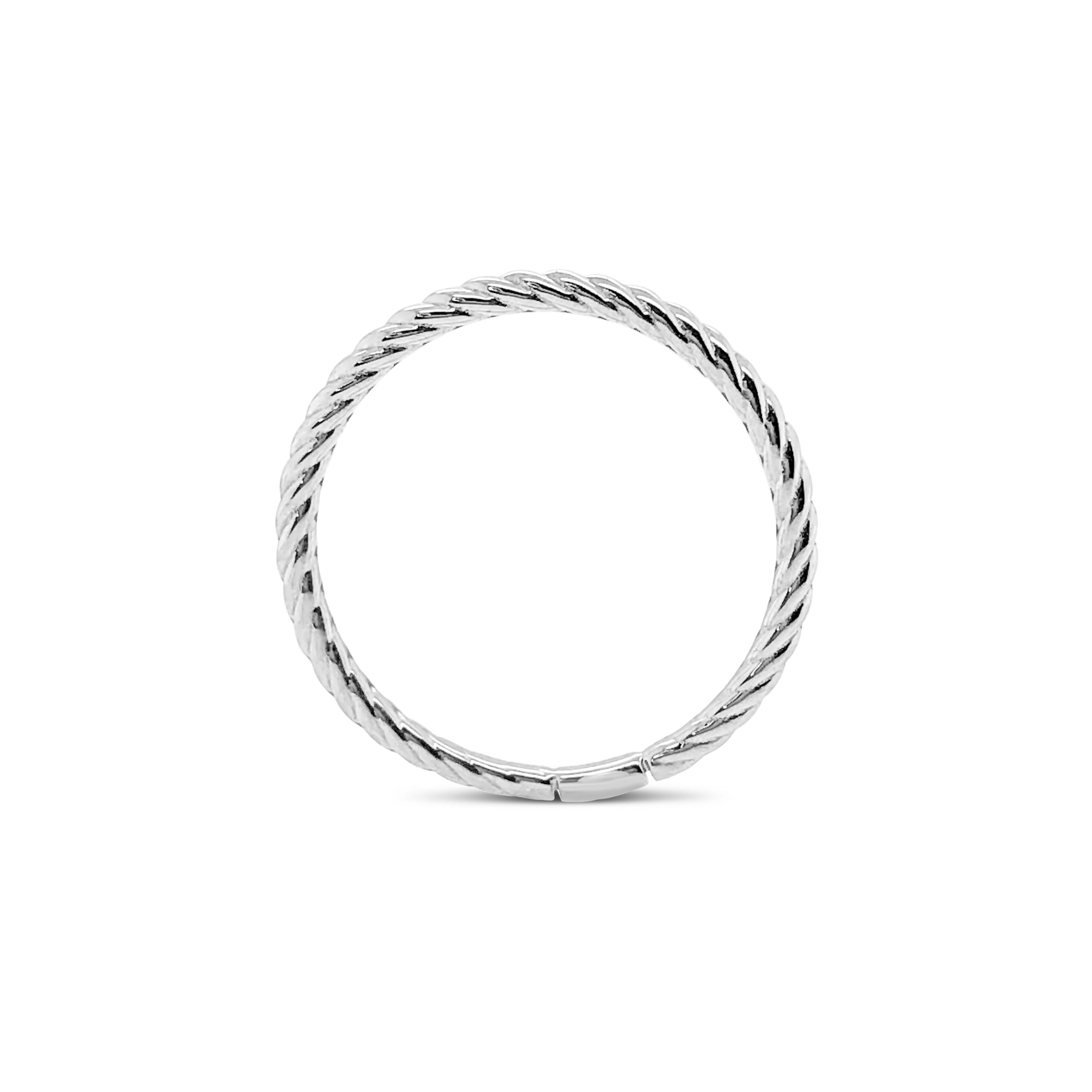 Stackable "Twisted" Ring