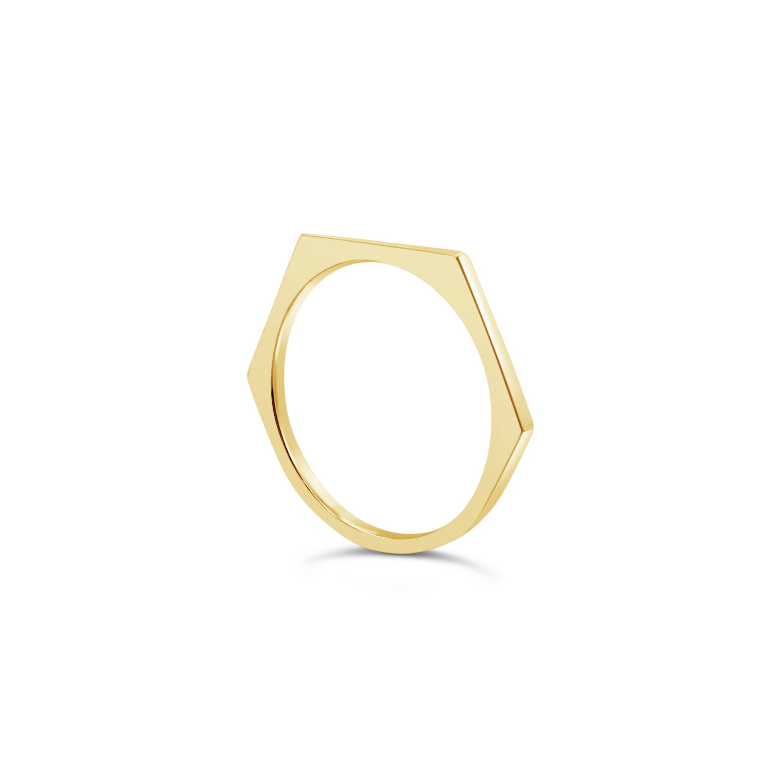 Stackable "Angled" Ring