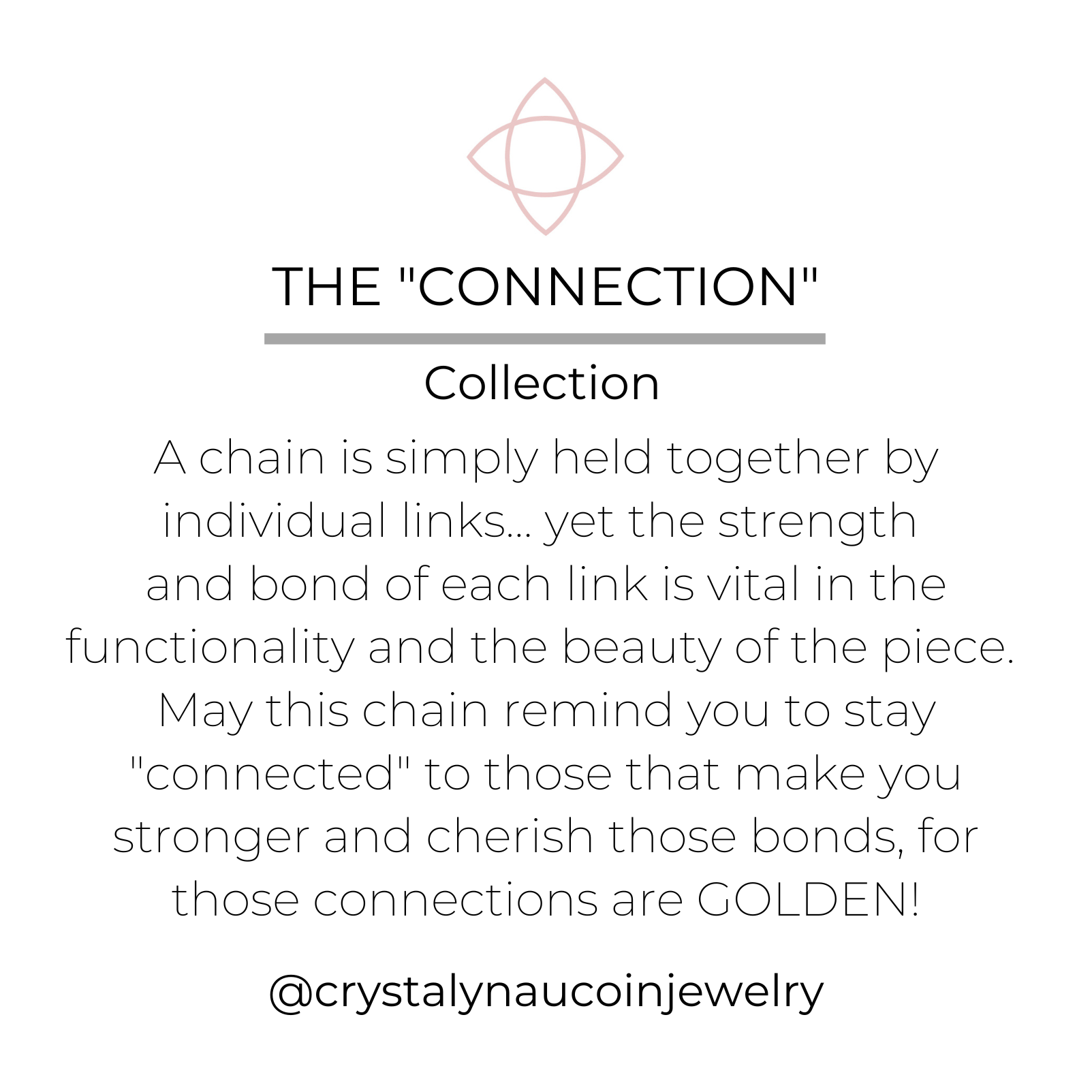 Connection: &quot;Brooklynne&quot; Sterling Silver Heart Chain