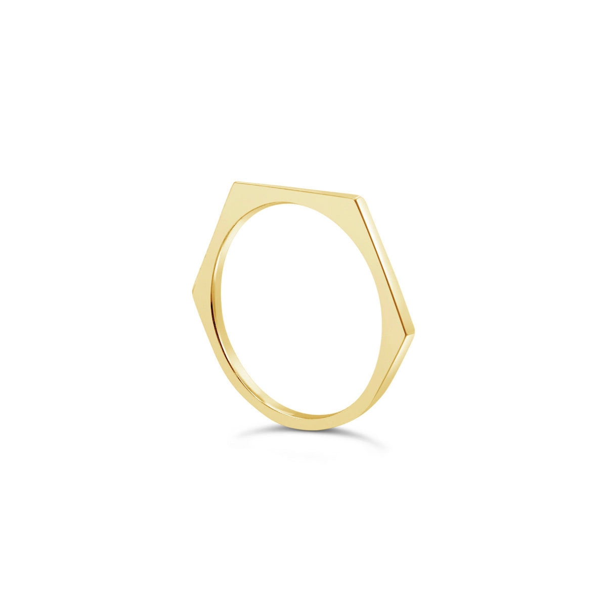 Angled Stacking Rings Stackable “Angled” Ring | Crystalyn Aucoin Fine Jewelry – CAJ