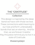 "Gratitude" Logo Necklace (Mini)